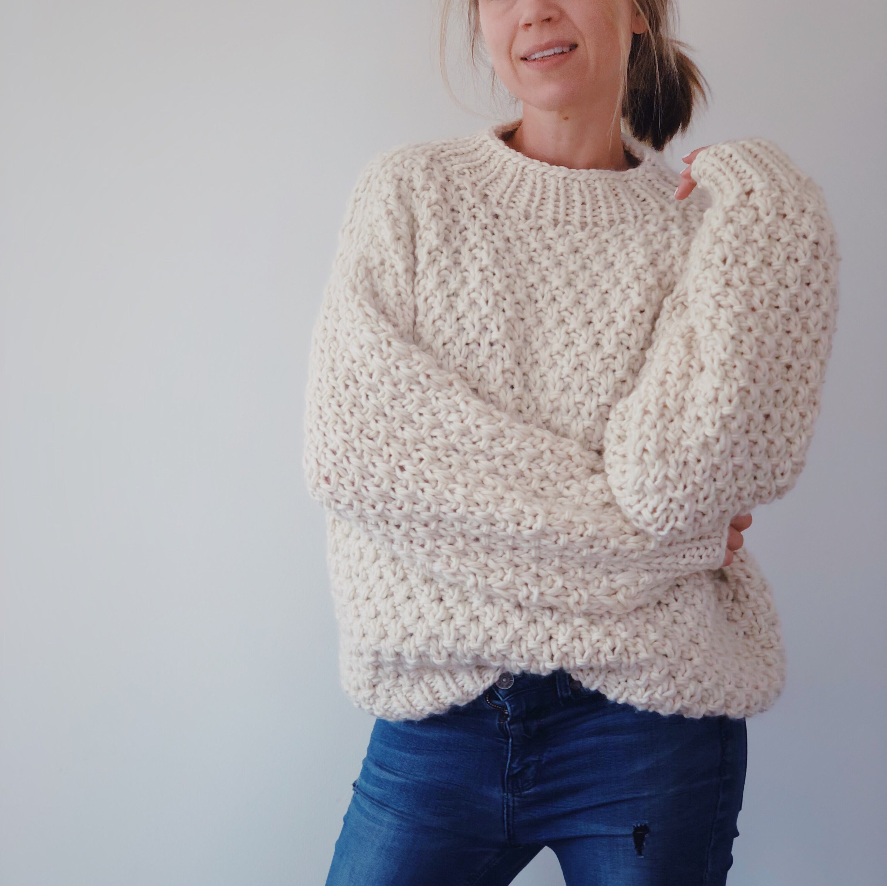 Club Knit - Handmade Knitwear - Renée Jumper– CLUB KNIT
